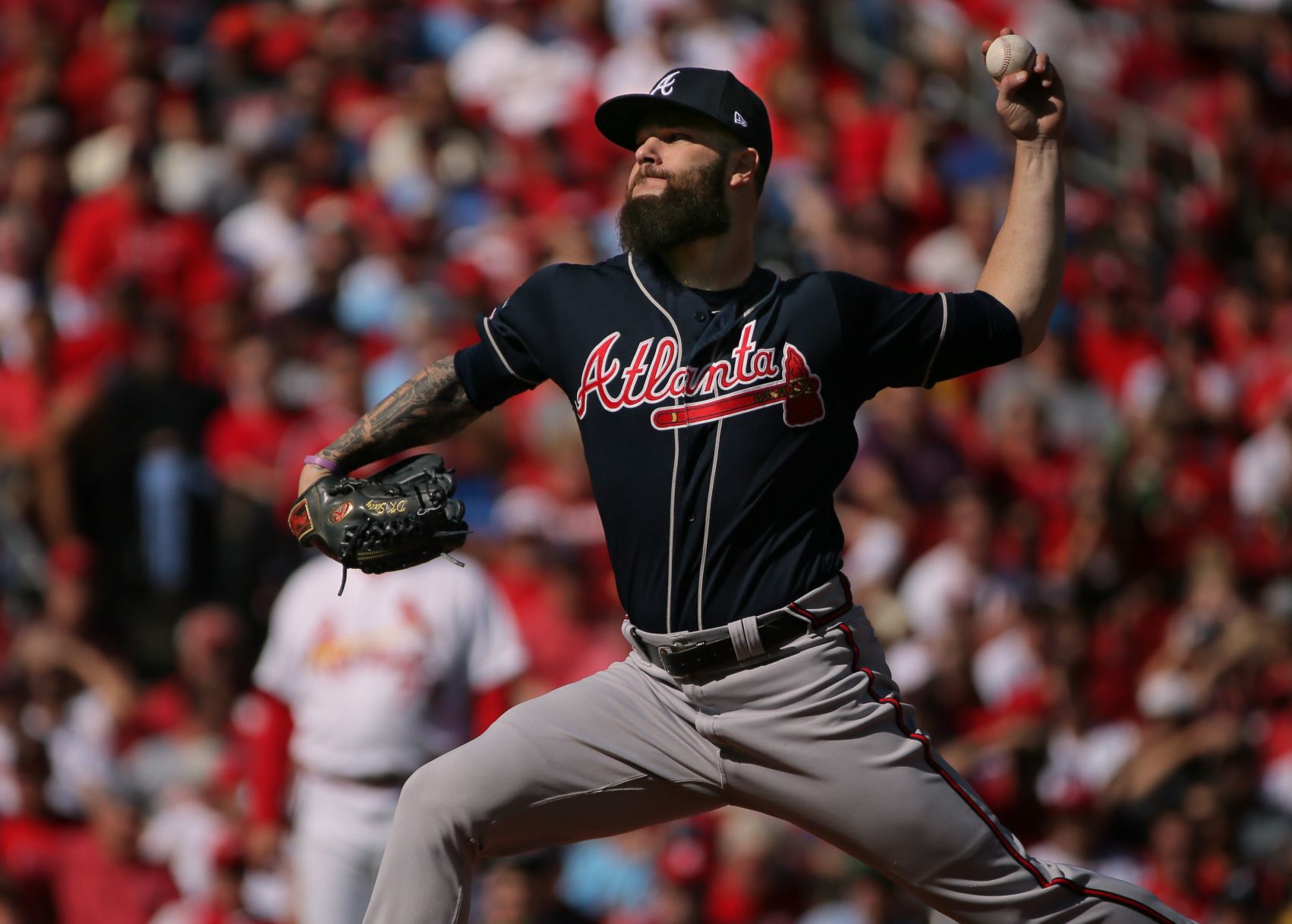 Atlanta Braves vs St. Louis Cardinals, Game 4 NLDS in St. Louis